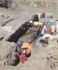 Crew - Miner Channel Excavation Site